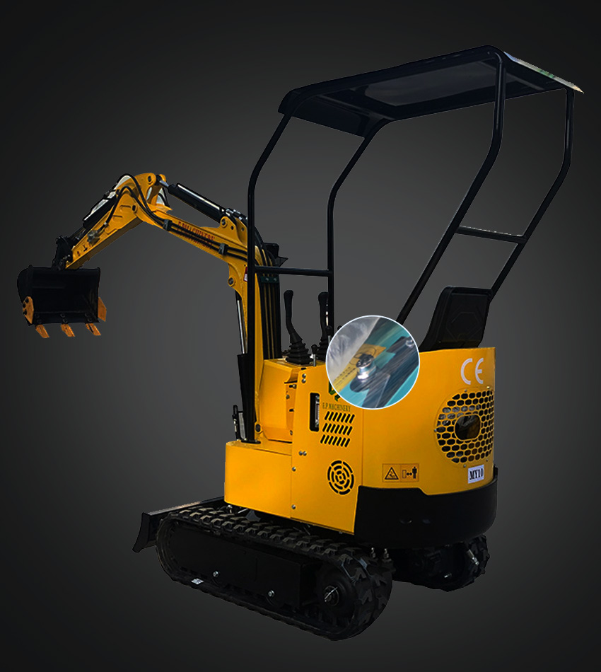 EP Brand 1Ton Mini digger  MY12 excavator mini Driver's cab upgrade