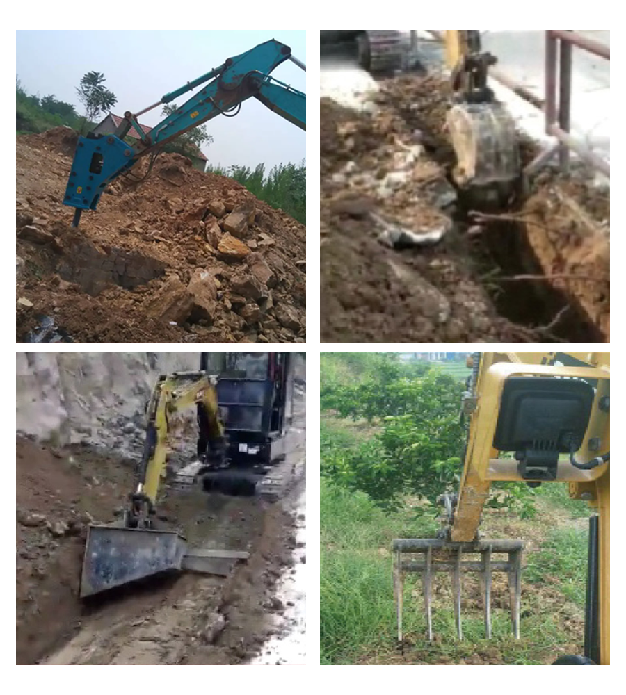 Applicable scenarios for MY10A small excavator