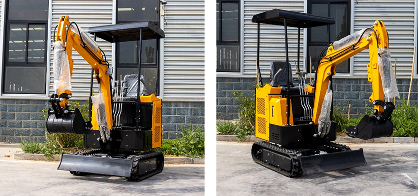 A mini excavator MY15 is ready, and will be delivered to Rotterdam, Netherlands.