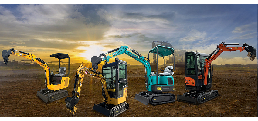 What is the price trend of small excavators?