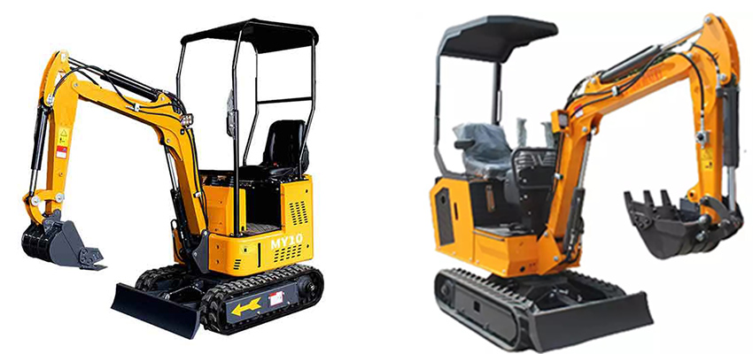 E.P Mini excavator: MY10, Small but Powerful