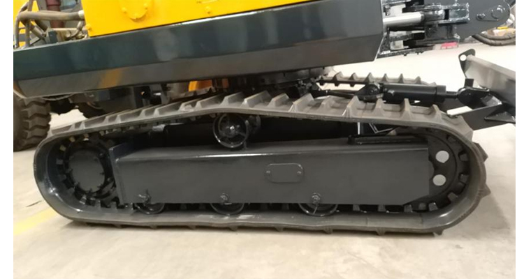 the maintenance of track chassis and wear and tear parts