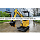 2023 upgrade mini excavator model MY10C