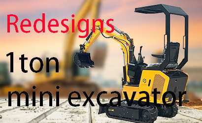 E.P Machinery redesigns 1 ton mini excavator