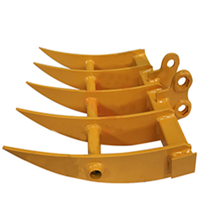 Small excavator accessories-Rake