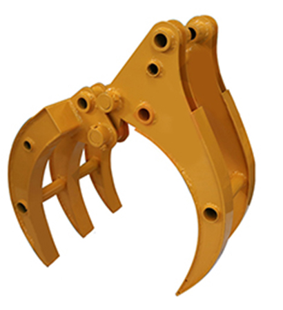 Small excavator accessories-Log Grabber