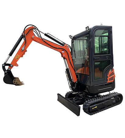 mini excavator 1.8ton kubota engine  mini excavator small digger with cabin