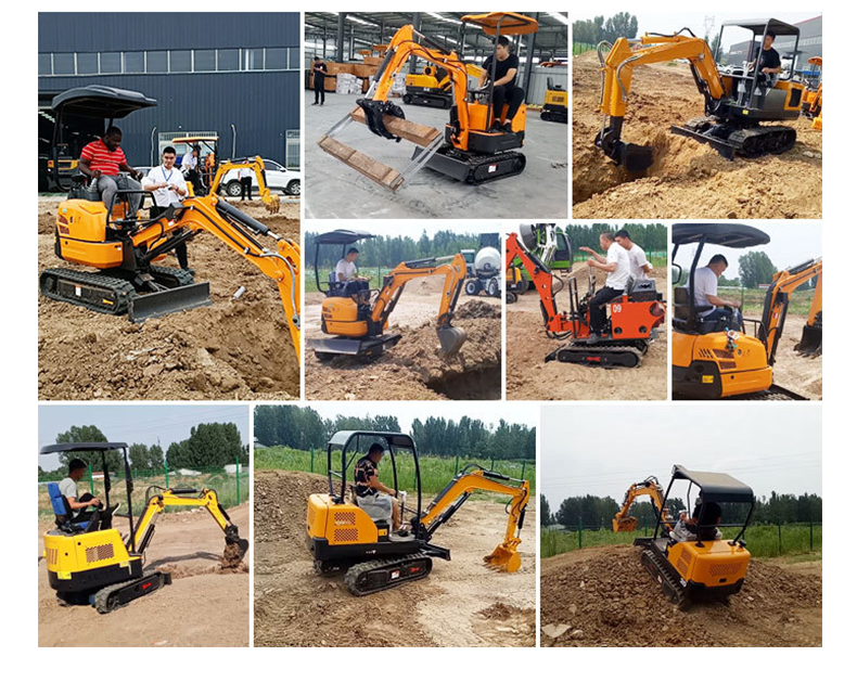 cheapest mini excavator mini excavator 1.3 ton new price chinese mini excavator price backhoe rubber tracks micro mini excavator small excavator for farm mini excavator small digger with epa certificate