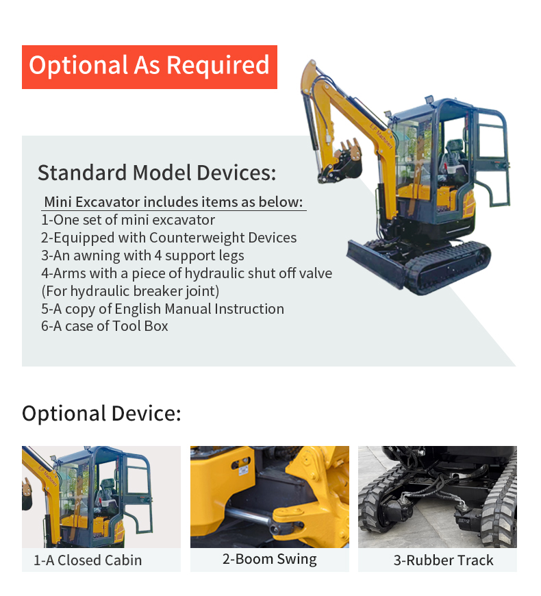 earth-moving machinery china 2.0ton mini excavator