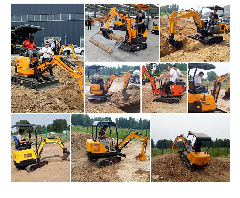 chinese mini small crawler excavator 6t for industrial