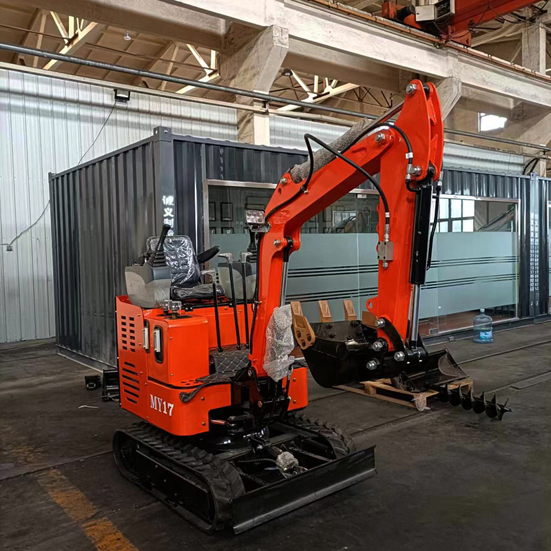 chinese mini excavator 1.7tons with kubota engine   mini excavator 1.7 ton diesel   mini excavator machine with cabin