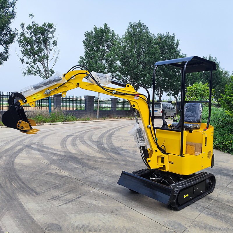 chinese E.P crawler mini excavator 1t mini excavator small digger with epa and ce certificate