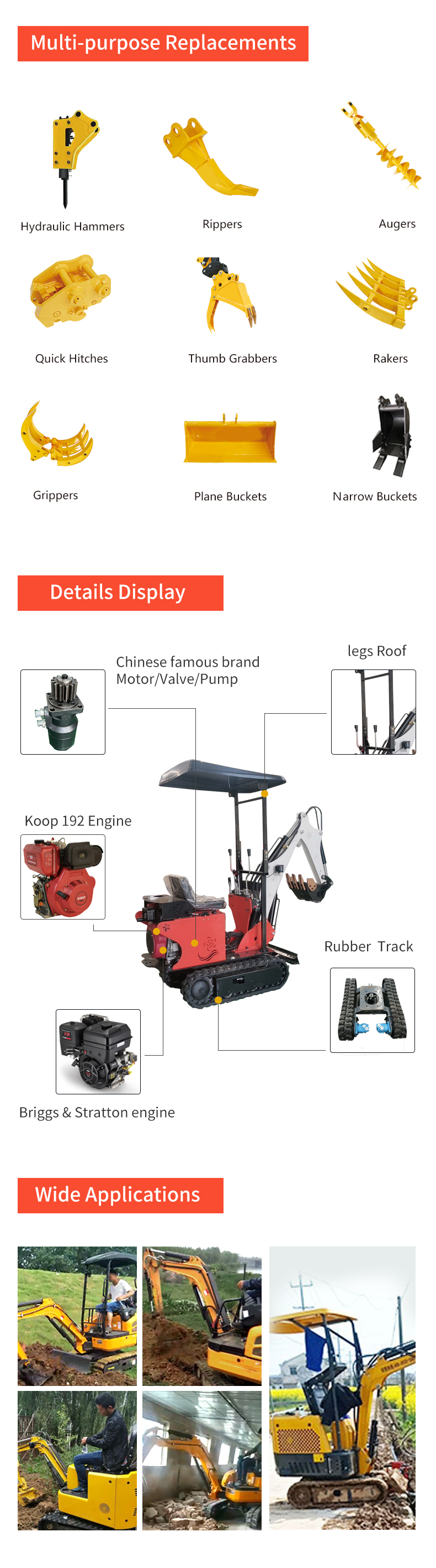 micro mini excavator with best price 