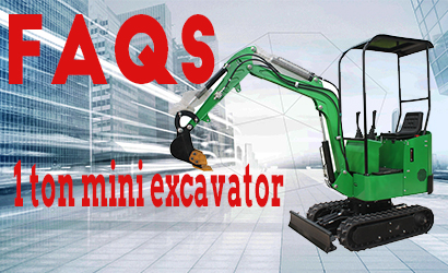 FAQs about our 1 ton mini excavator