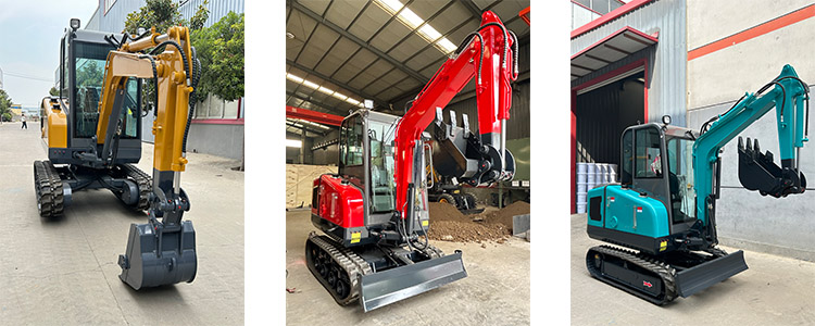 3 tons small mini excavator can be customized