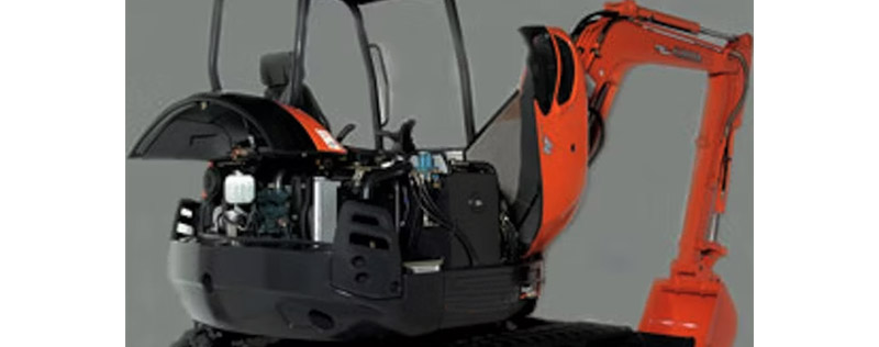 Maintain mini small excavators